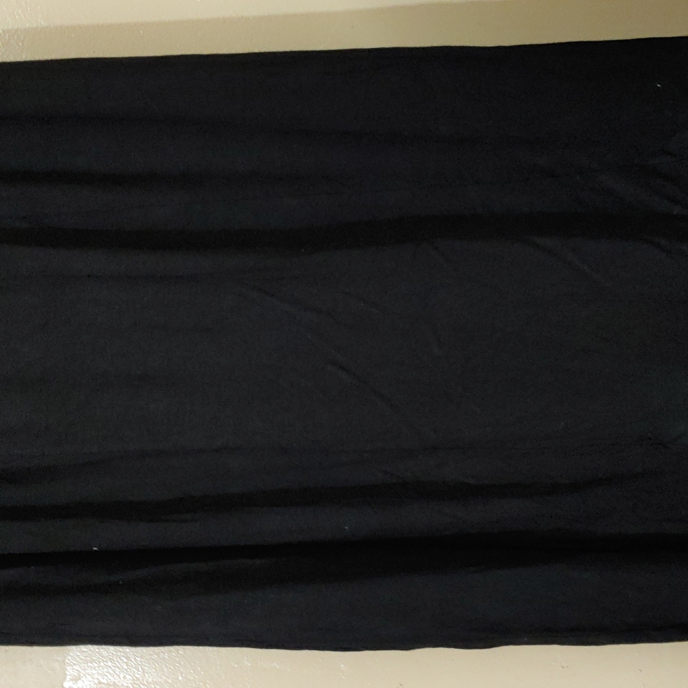 B Design Sheer Ruffle Bottom Long Skirt L - Picture 8 of 14